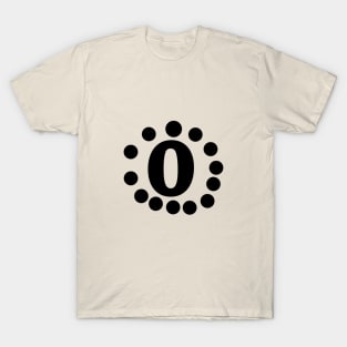 Abstarct dot design T-Shirt